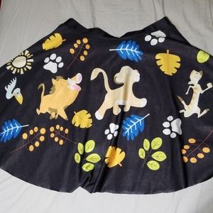 lion king skater skirt